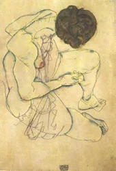 Desnudo femenino sentado